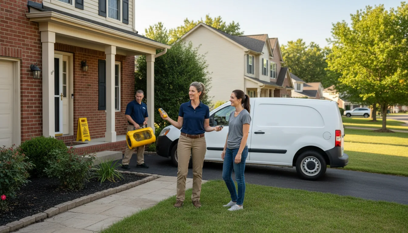 Residential water damage restoration in Kearny, AZ